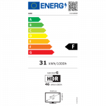 AOC CU34B3E | 34 " | VA | WQHD | 21:9 | 120 Hz | 4 ms | 3440 x 1440 pixels | 300 cd/m&sup2; | HDMI ports quantity 1 | Black