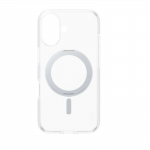CARE Feature Case | Back cover | Apple | iPhone 16 | Recycled plastic | Silver | Kickstand & MagSafe