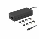 Qoltec 50011 power adapter/inverter Indoor 65 W Black