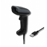 Qoltec 50863 Wired QR & BARCODE Scanner | USB