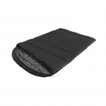 Easy Camp Raven Square Double 5&deg;C | Sleeping Bag | 220 x 150 cm | -9 to 10 &deg;C | Two-way open-end, L-shaped, autolock