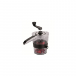 GEFU Spiralfix slicer Manual Black, Transparent Stainless steel