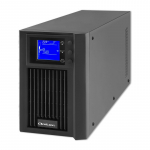 Qoltec Zasilacz awaryjny UPS On-line | Pure Sine Wave | 2kVA | 1.6kW | LCD | USB