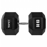Dumbbell 50 kg HMS HEX-PRO 50