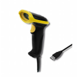 Qoltec 50867 Laser reader 1D | 2D | USB | Black