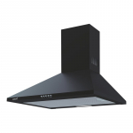 CATA | Hood | OMEGA 600 BK | Wall mounted | Energy efficiency class C | Width 60 cm | 645 m&sup3;/h | Mechanical | LED | Black