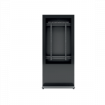 EDBAK Floor stand | IDS10.55 Indoor Public Display Totem with glass front | 55 " | Black