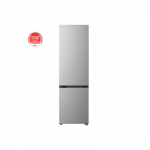 LG Refrigerator | GBBSJ1CCPY | Energy efficiency class C | Free standing | Combi | Height 186 cm | Fridge net capacity 220 L | Freezer net capacity 113 L | Display | 34 dB | Prime Silver