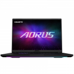 Gigabyte Aorus Master 16 6XJM4EEE64SP | Black | 16 " | WQXGA | 2560 x 1600 pixels | 240 Hz | AMD Ryzen 9 | 9955HX3D | 32 GB | Solid-state drive capacity 1000 GB | NVIDIA GeForce RTX 5070Ti | GDDR7 | 12 GB | Windows 11 Pro | 802.11be | Bluetooth versi ...