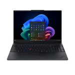 Lenovo ThinkPad E16 G4 Intel | Black | 16 " | IPS | WUXGA | 1920 x 1200 pixels | Anti-glare | Intel Core 5 | 320 | 16 GB | SODIMM DDR5 | Solid-state drive capacity 512 GB | Intel Graphics | Windows 11 Pro | 802.11be | Bluetooth version 5.4 | Keyboard ...