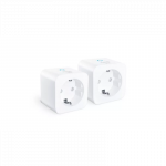 Philips Smart Smart Plug Matter Type F, Power Meter, 2-pack | White
