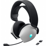 Dell Gaming Headset | Alienware Tri Mode AW725H | Bluetooth | Over-Ear | Microphone | Lunar Light | Noise canceling | Wireless