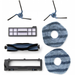Anker Eufy | Replacement Parts Kit for Eufy C20 Omni Robot Vacuum, Roller Brush with Bristles and Rubber, Brush Guard, 2 Side Brushes, Washable Filter, and 2 Mop Cloths