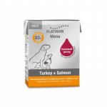 PLATINUM Menu Adult Iberico+Turkey - wet dog food - 185g