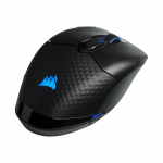 CORSAIR DARK CORE RGB PRO Wireless FPS/MOBA Gaming Mouse with SLIPSTREAM Technology Black Backlit RGB LED 18000 DPI Optical (EU)