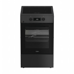 Whirlpool Cooker | W5I8LCSTA | Hob type Induction | Oven type Electric | Anthracite | Width 50 cm | Depth 60 cm | 60 L