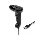 Qoltec 50868 Wireless Laser Scanner 1D | 2D | Black