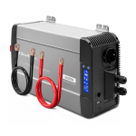 Qoltec Przetwornica napięcia Pure Sine Wave | 12V na 230V | 3000/6000W | UPS BYPASS | LCD | USB | USB-C | Kompatybilna z LiFePO4 GEL AGM