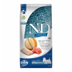 FARMINA N-D Ocean Dog Salmon, Cod, Cantaloupe, Melon Adult Mini - dry dog food - 7 kg