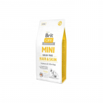 BRIT Care Mini Hair-Skin Salmon-Herring - dry dog food - 7 kg