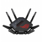 ASUS ROG Rapture GT-BE98 wireless router 10 Gigabit Ethernet Quad-band (2.4 GHz / 5 GHz-1 / 5 GHz-2 / 6 GHz) Black