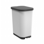 ROTHO Ribo White - pedal bin &ndash; 35l