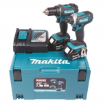 Makita Cordless Drill Set, 18V, DLX2127MJ