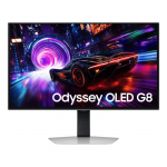 Samsung G81SF computer monitor 68.6 cm (27") 3840 x 2160 pixels 4K Ultra HD OLED Silver