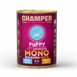 CHAMPER Puppy Monoprotein Turkey - wet dog food - 400g