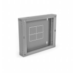 Sekcja tylna (zawiasowa / uchylna) do szafek SW-15U-600-450-01-S , szara 150mm ALANTEC