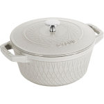 STAUB SPECIAL COCOTTE Round cast iron pot 2.3 ltr, truffle