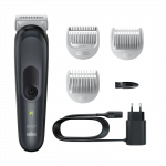 Braun Body Groomer | BG3340 | Cordless | Black/Grey