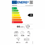 Whirlpool Washing Machine | TDLR 65230SS EU/N | Energy efficiency class D | Top loading | Washing capacity 6.5 kg | 1200 RPM | Depth 60 cm | Width 40 cm | Display | LED | White