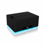 ICY BOX IB-127CL-U3 USB 3.2 Gen 1 (3.1 Gen 1) Type-B Black