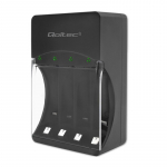 Qoltec 50653 Battery Charger for Ni-MH type R03/AAA R6/AA