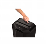 Fellowes Powershred LX41 paper shredder Particle-cut shredding Black