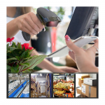 Qoltec 50856 Wireless barcode scanner 1D 2D | 2.4GHz