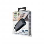 CHARGER USB UNIVERSAL QC3.0/TA-UC-PDQC65-01-BK GEMBIRD