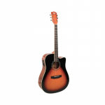 V-TONE VEAG1 CE VS - 4/4 electro-acoustic guitar, Vintage sunburst