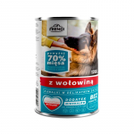 FRENDI with Beef chunks in delicate sauce - wet dog food - 1250g