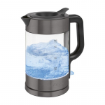 ProfiCook PC-WKS 1322 G electric kettle 1.7 L 2200 W Black, Transparent