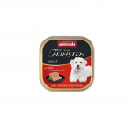ANIMONDA Vom Feinsten Adult Beef and turkey heart - wet dog food - 150g