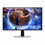 Monitor|SAMSUNG|27"|Gaming|Panel OLED|2560x1440|16:9|0.03 ms|Swivel|Pivot|Height adjustable|Tilt|Colour Silver|LS27DG602SUXEN