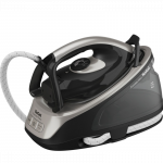 TEFAL Steam Station | SV6140 Express Easy | 2200 W | 1.7 L | 6 bar | Auto power off | Vertical steam function | Calc-clean function | Black/Steel Grey