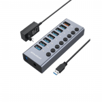 GRAUGEAR G-HUB71-A interface hub USB 3.2 Gen 1 (3.1 Gen 1) Type-A 5000 Mbit/s