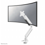 Neomounts NM-D775WHITEPLUS Monitor arm 10-49" - gas spring - Topfix - 180&deg;-stop