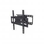 Manhattan TV & Monitor Mount (Clearance Pricing), Wall, Full Motion, 1 screen, Screen Sizes: 32-55", Black, VESA 200x200 to 400x400mm, Max 50kg, LFD, Tilt & Swivel with 3 Pivots, Lifetime Warranty