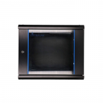 Extralink 9U 600x450 Black | Rack cabinet | wall-mounted