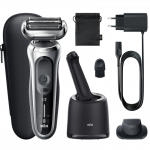 Braun | Shaver | 71-S7200cc | Operating time (max) 50 min | Wet & Dry | Silver/Black