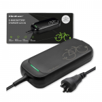 Qoltec Szybka Ładowarka Pro do roweru elektrycznego Bosch 36V | 42V | 2A | Bosch plug | wodoodporna +kabel zasilający